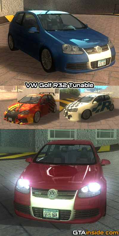 VW Golf R32 Tunable